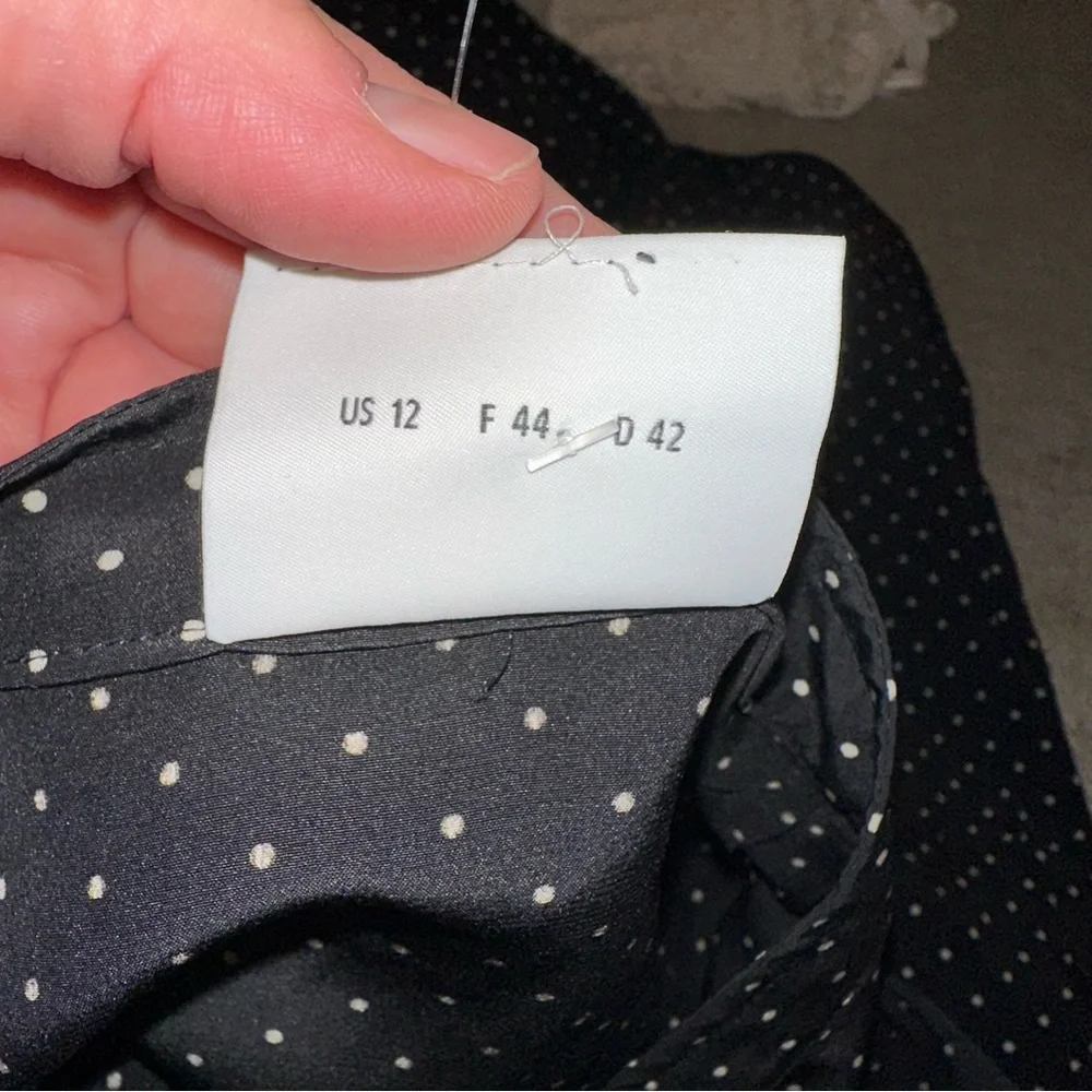 AKRIS punto Silk Polka Dot Sleeveless Dress size 12 - Picture 11 of 13